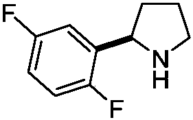 Preparation method of larotrectinib intermediate