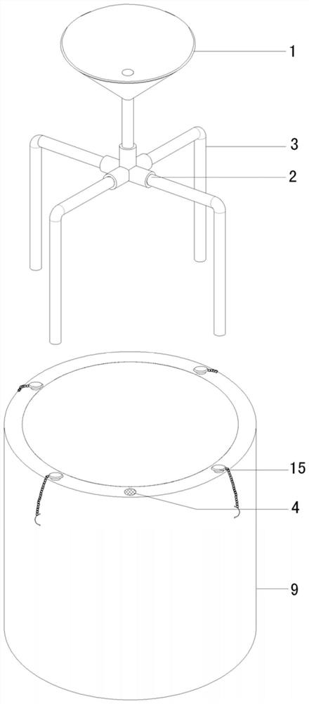 A non-full irrigation experimental cultivation device