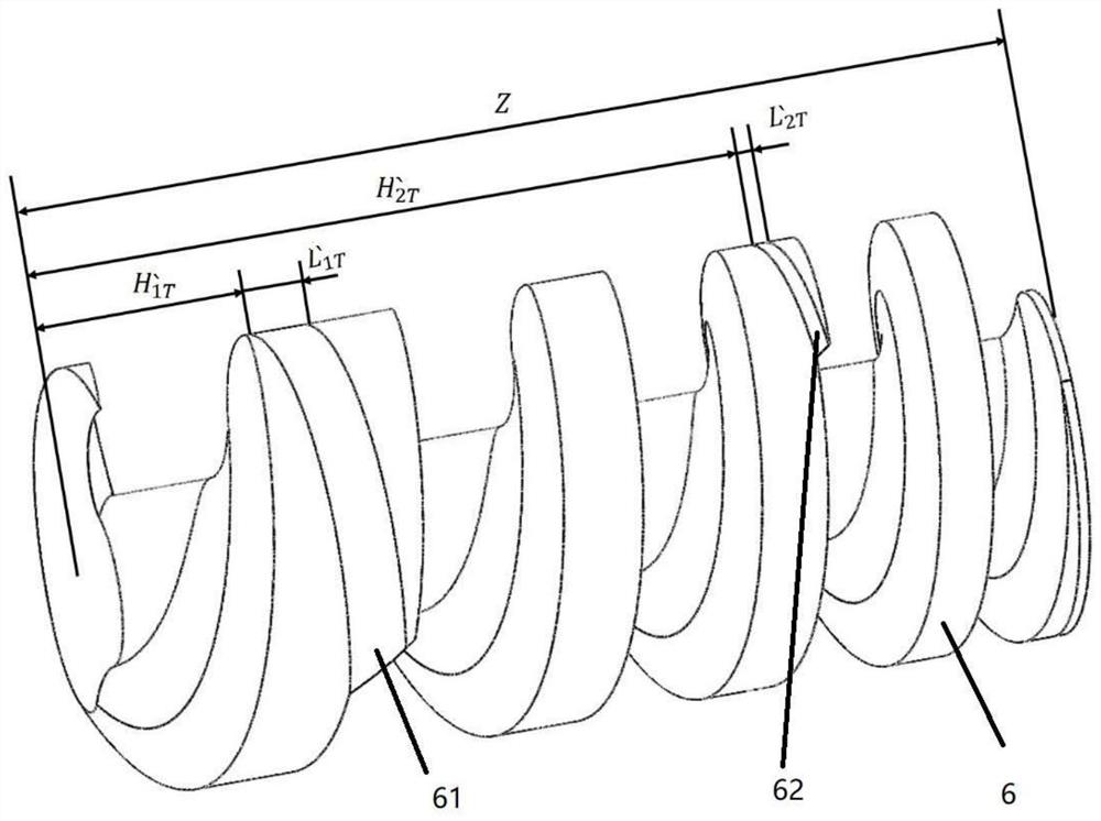 A Method of Reducing the Unbalance of Screw Rotor by Stretching and Thickening