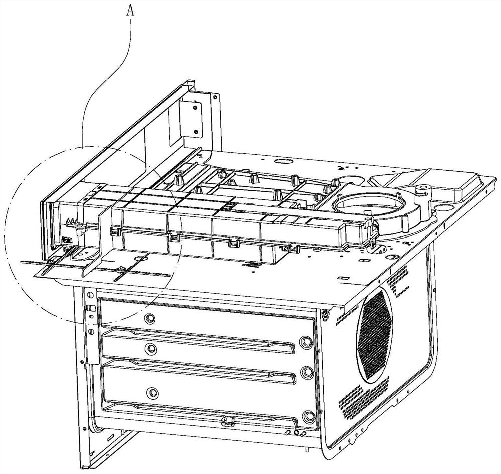 Cooking liner structure and cooking device