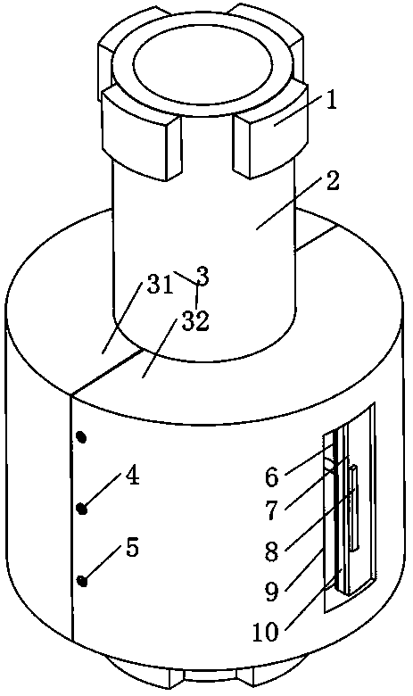 Handheld detonating pipe achieving surface blasting