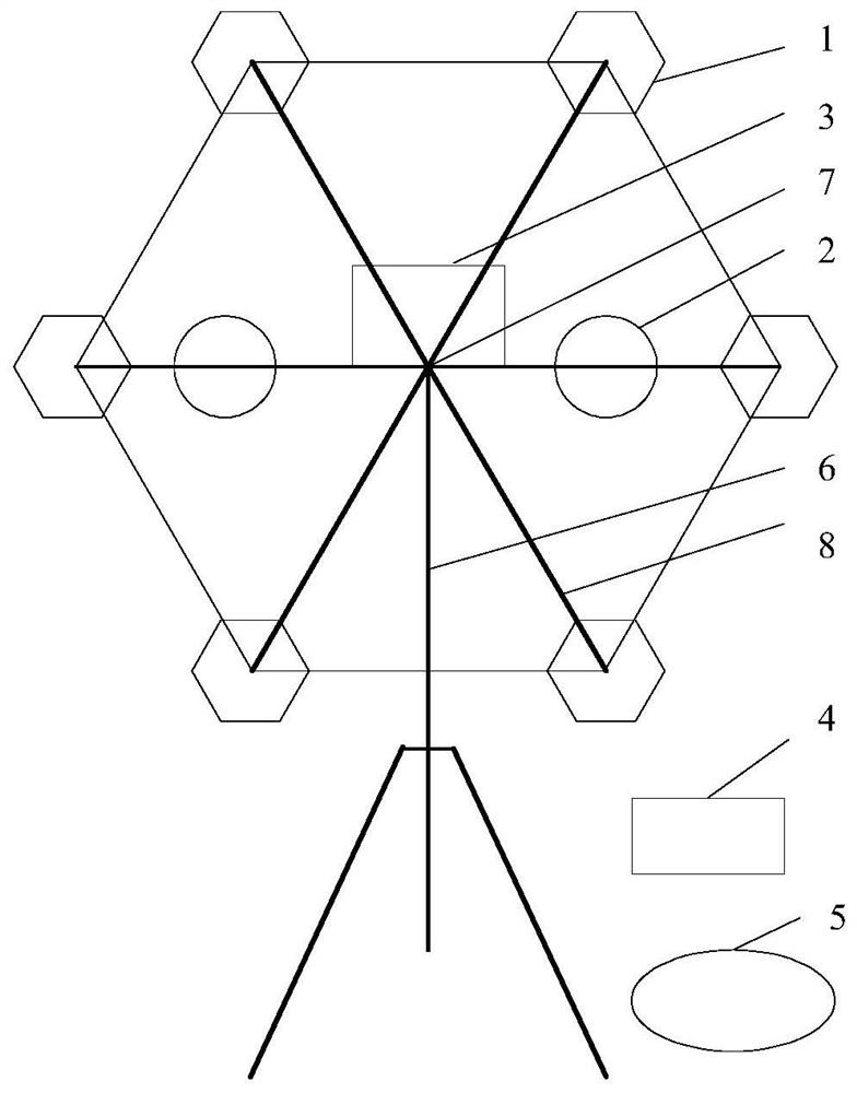 A distributed partition wall detection system combined with radar and vibration