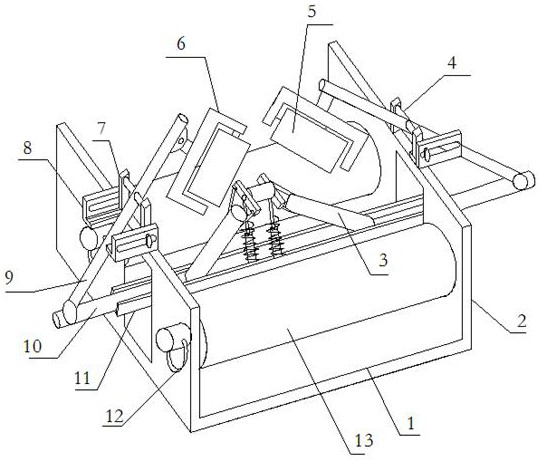 Adjustable power cable hoisting device