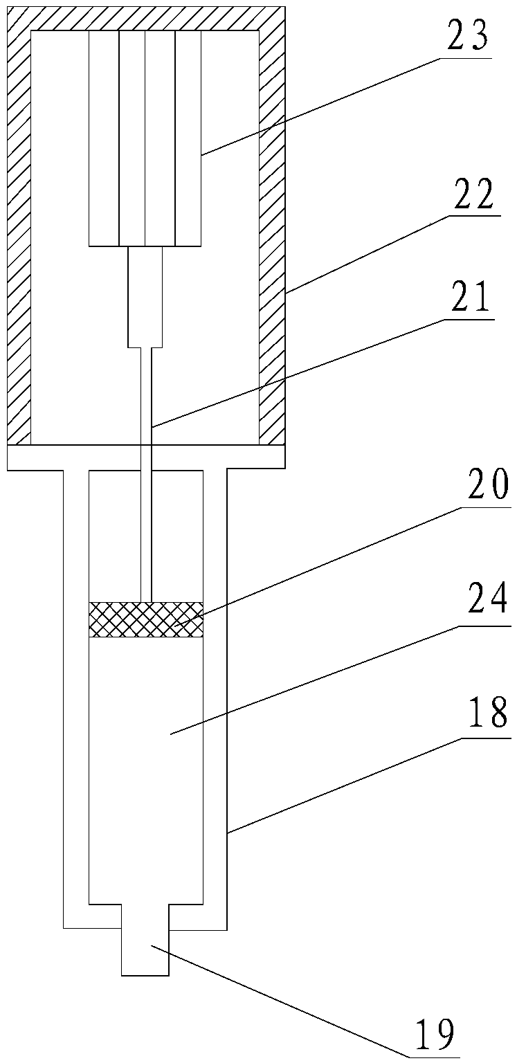 An automatic packing equipment with double packing heads for the production of dam rubber