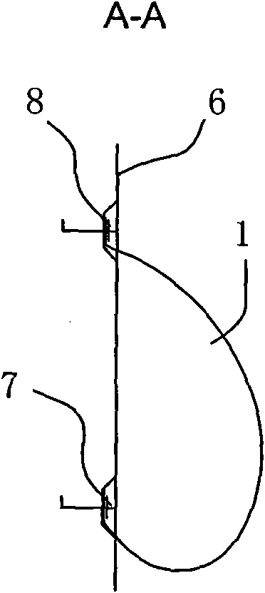 Method for assembling rubber dam in slope-shaped river channel