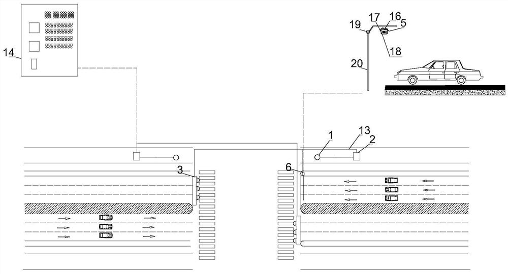 Pedestrian crossing adaptive system based on pedal detection