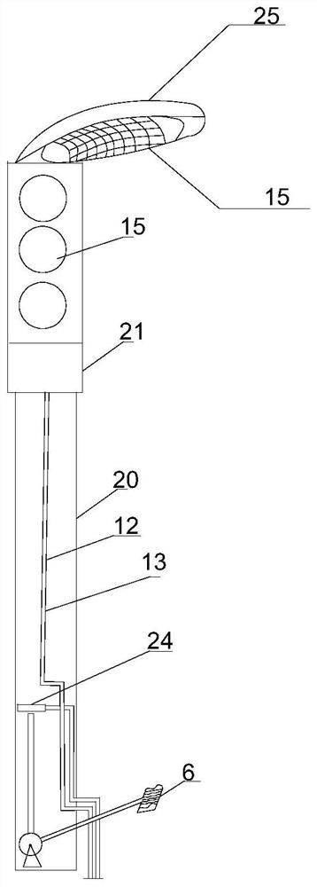 Pedestrian crossing adaptive system based on pedal detection