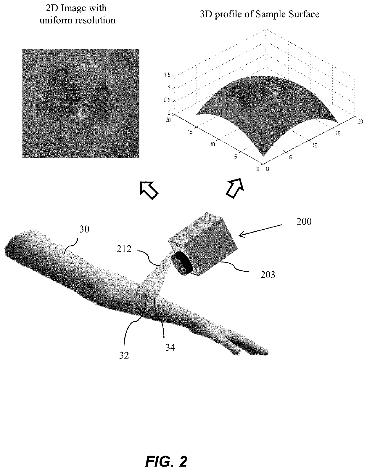 Free orientation fourier camera