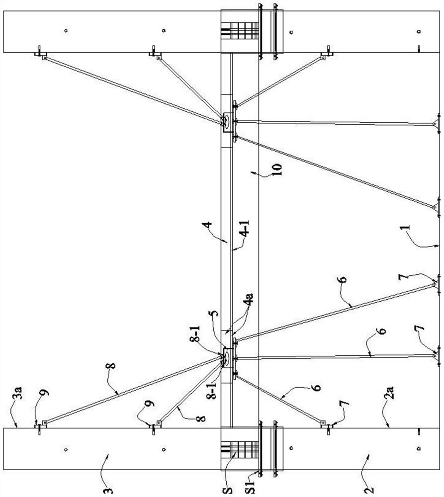 Construction method of upper-layer prefabricated vertical component