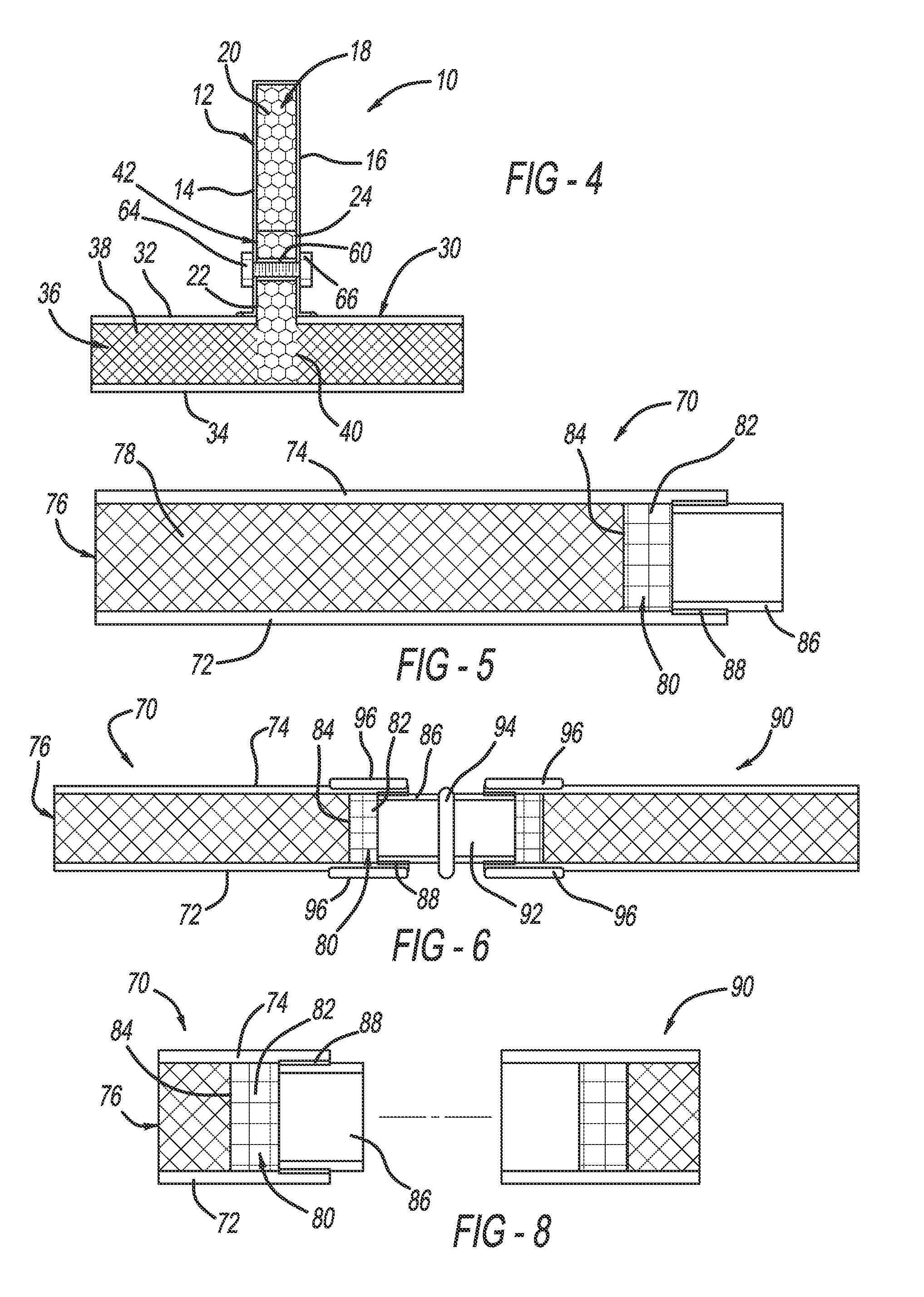 Joining approaches for sandwich structures