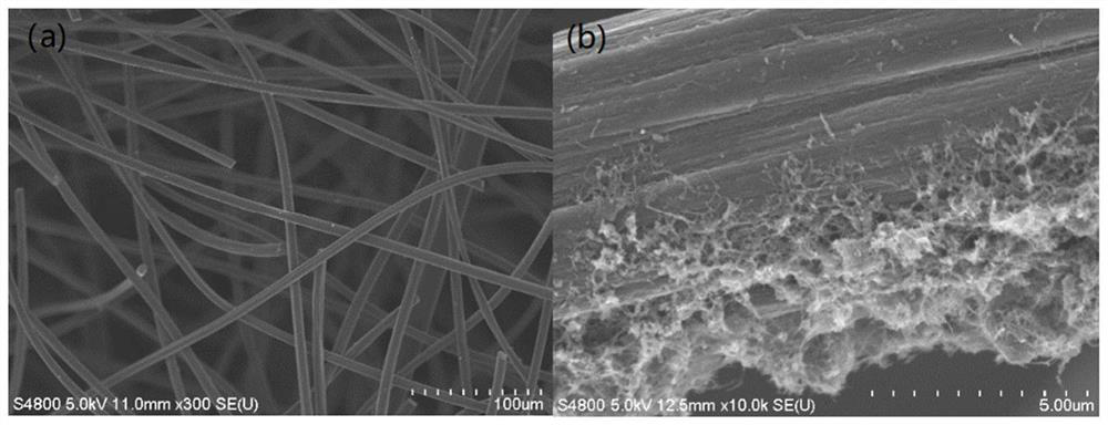 A kind of graphite felt composite electrode and preparation method thereof