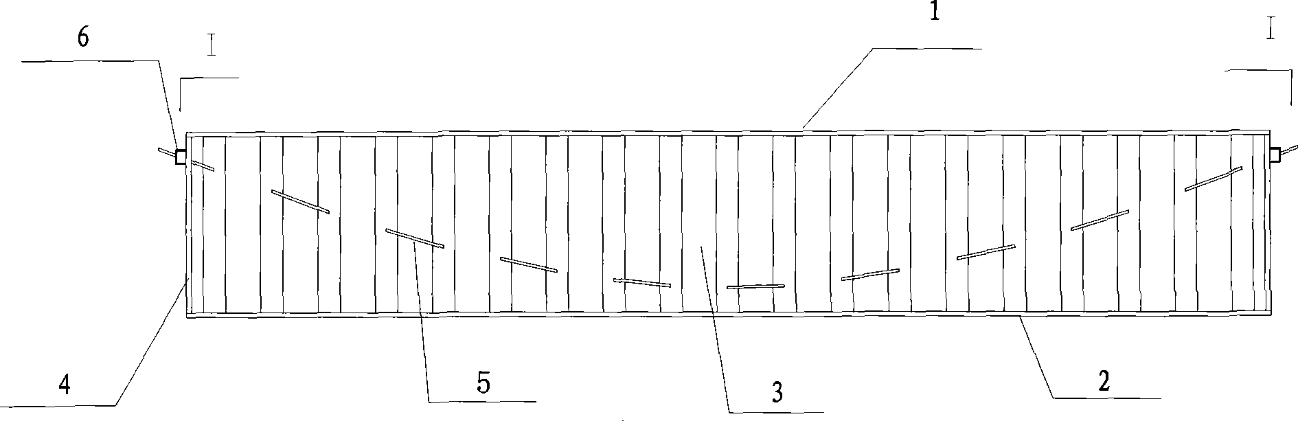 Waveform plate web girder