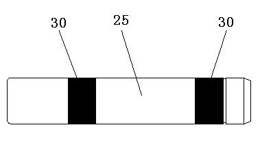 Integrated driving motor without position sensor