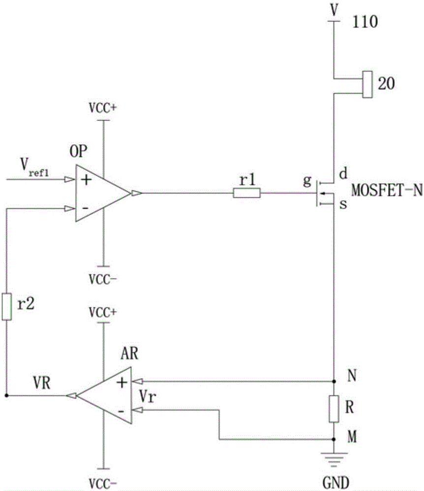 Conductive slip ring fault test device and test method