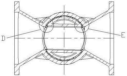 Soft-sealing cock valve