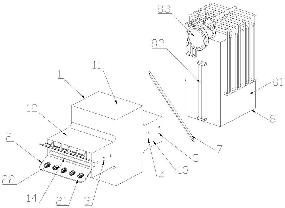 Silk broadcloth reactive dye ink-jet printing pretreatment device and pretreatment process thereof