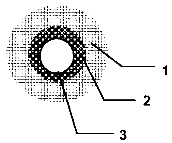 Silk fibroin/polymer-based tubular stent with three-dimensional ordered and disordered double network structures and preparation and usage methods thereof