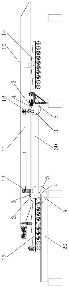 Simply supported box girder falling alignment device and using method thereof