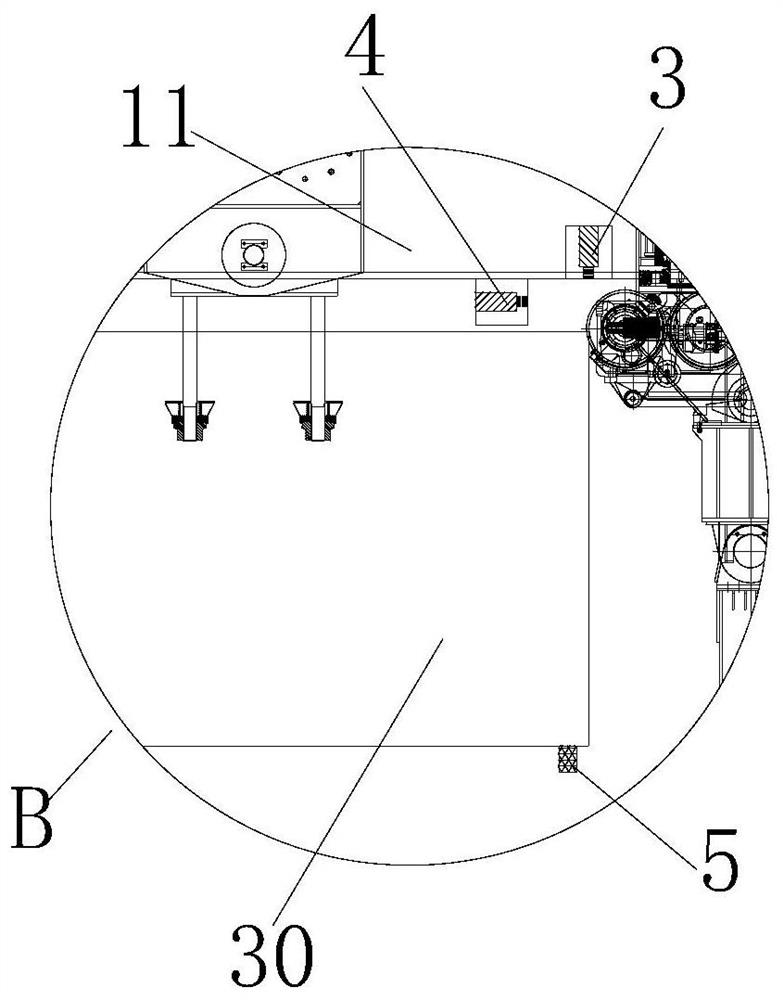 Simply supported box girder falling alignment device and using method thereof