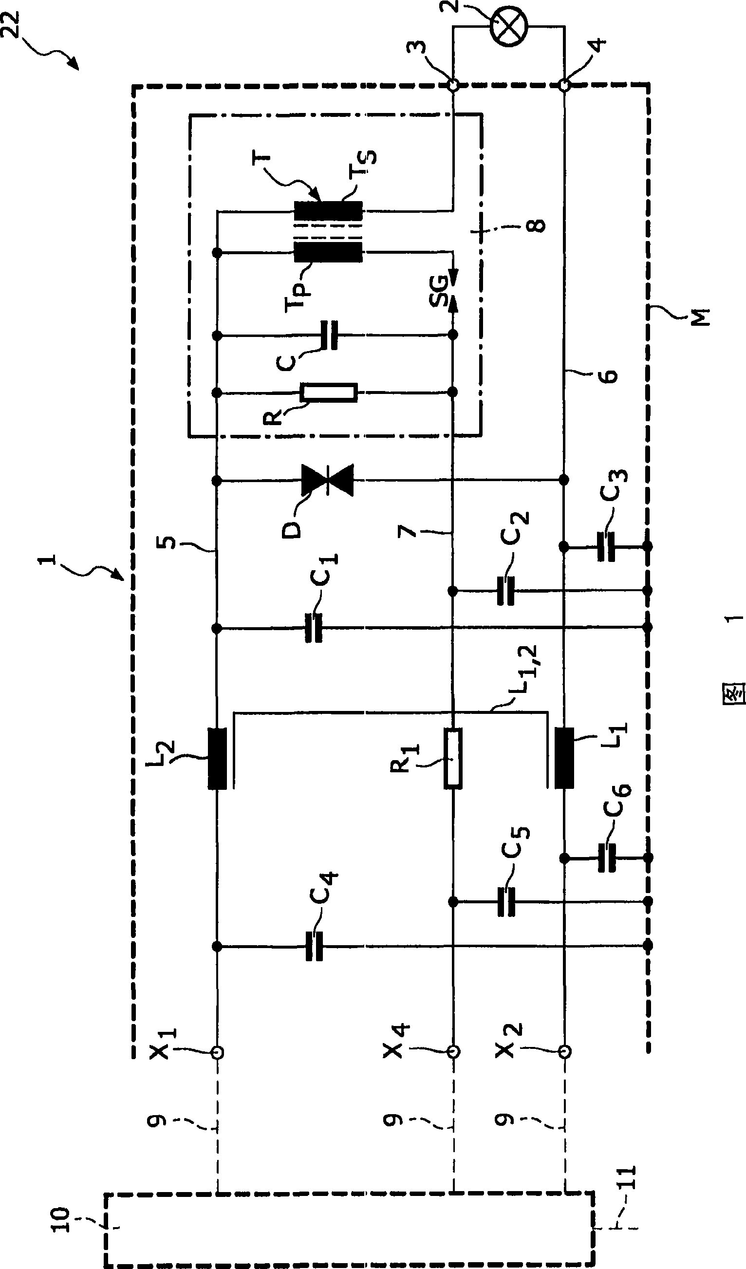 Circuit arrangement and method of driving a high-pressure gas discharge lamp