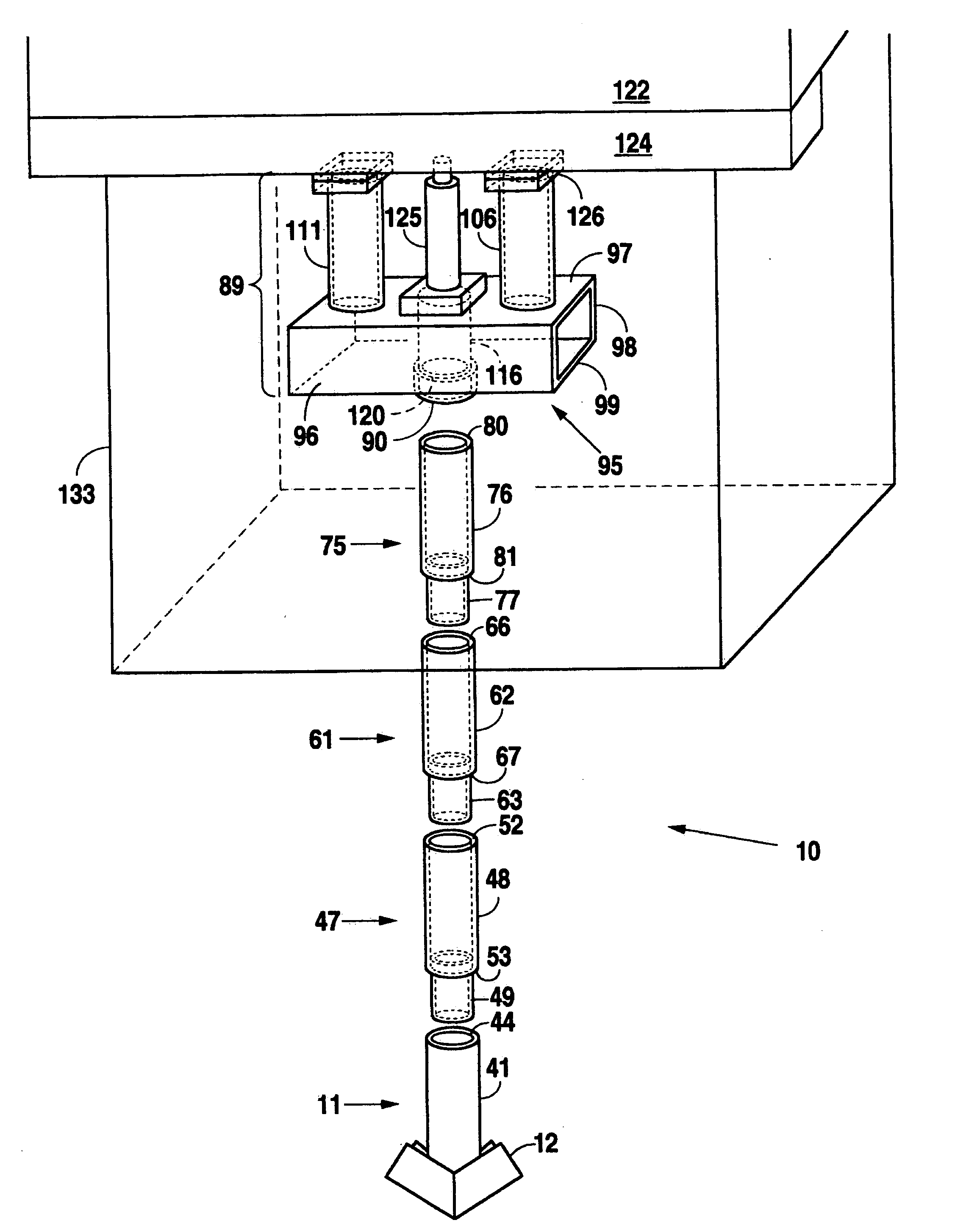 Method and apparatus for raising, leveling, and supporting displaced foundation allowing for readjustment after installation