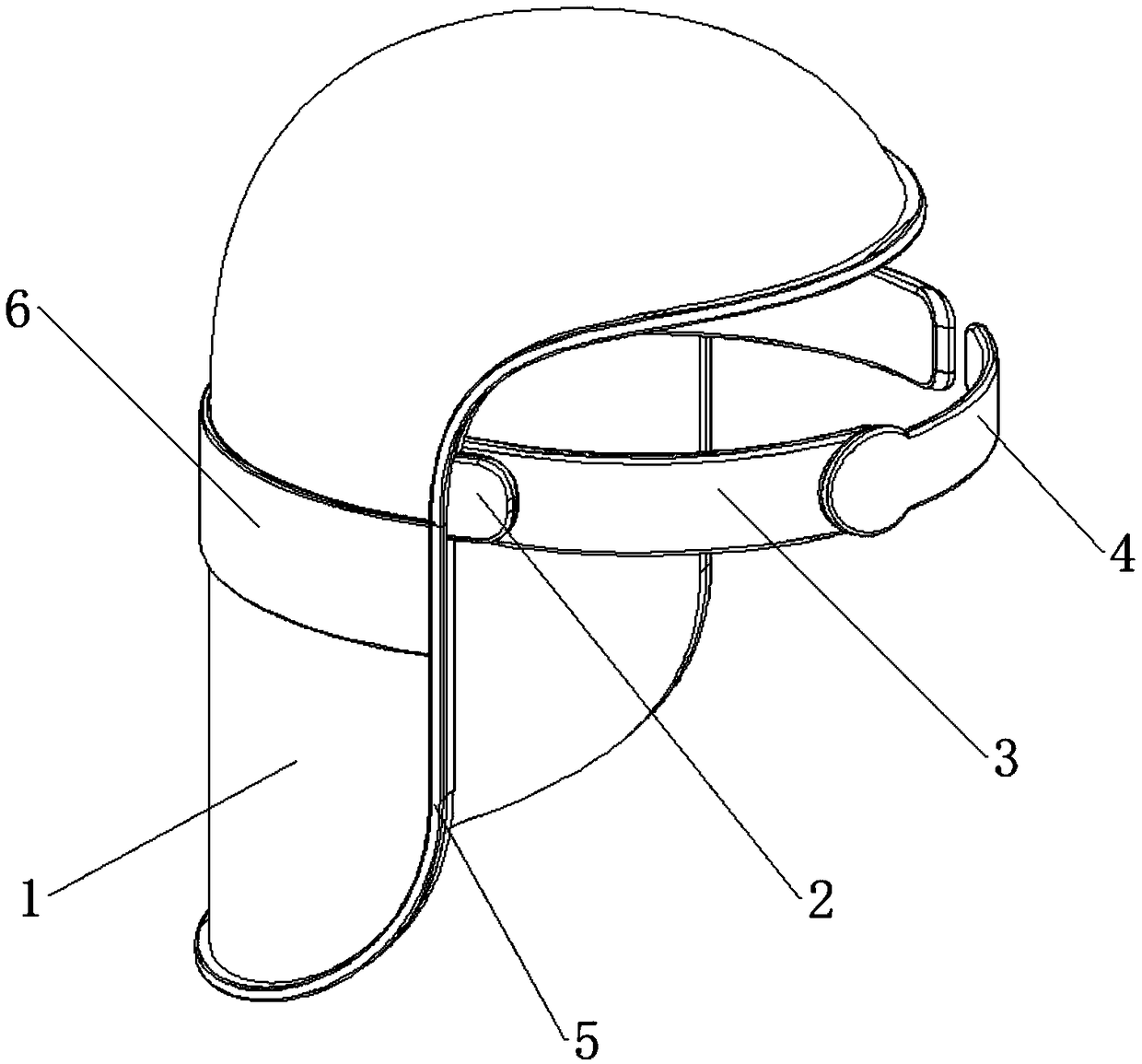 Solar beautifying mask and preparation method thereof