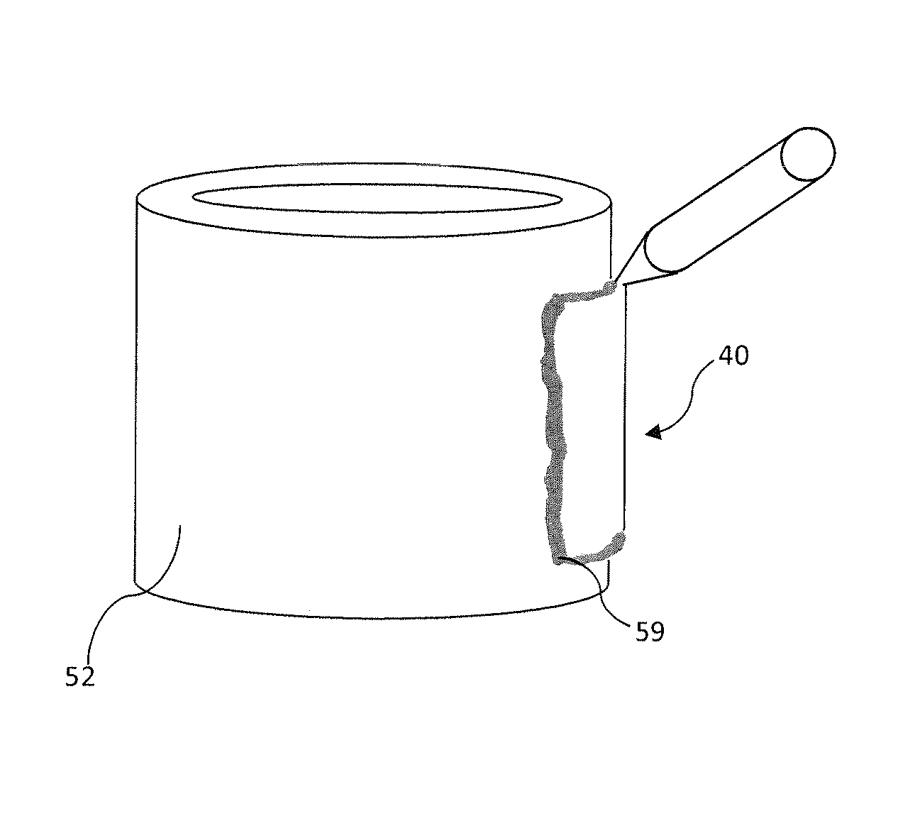 Method of mounting subsea antifouling signs