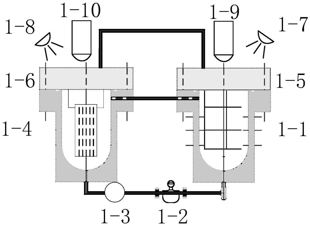 Experimental device and method for rupture mechanical impact and vapor bubble migration of lead-based stack evaporator heat transfer tube