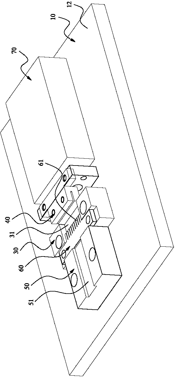 Pneumatic press-fitting terminal device