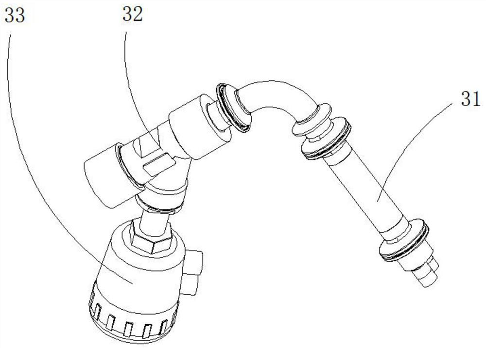 Drilling device with dust removal function