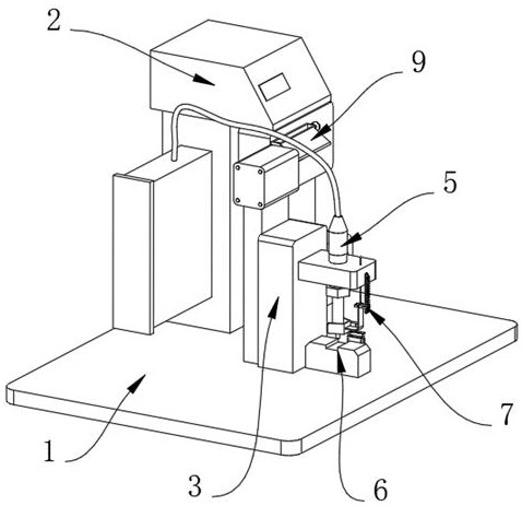 Single automatic wire welding equipment for LED (light-emitting diode) lamp strip