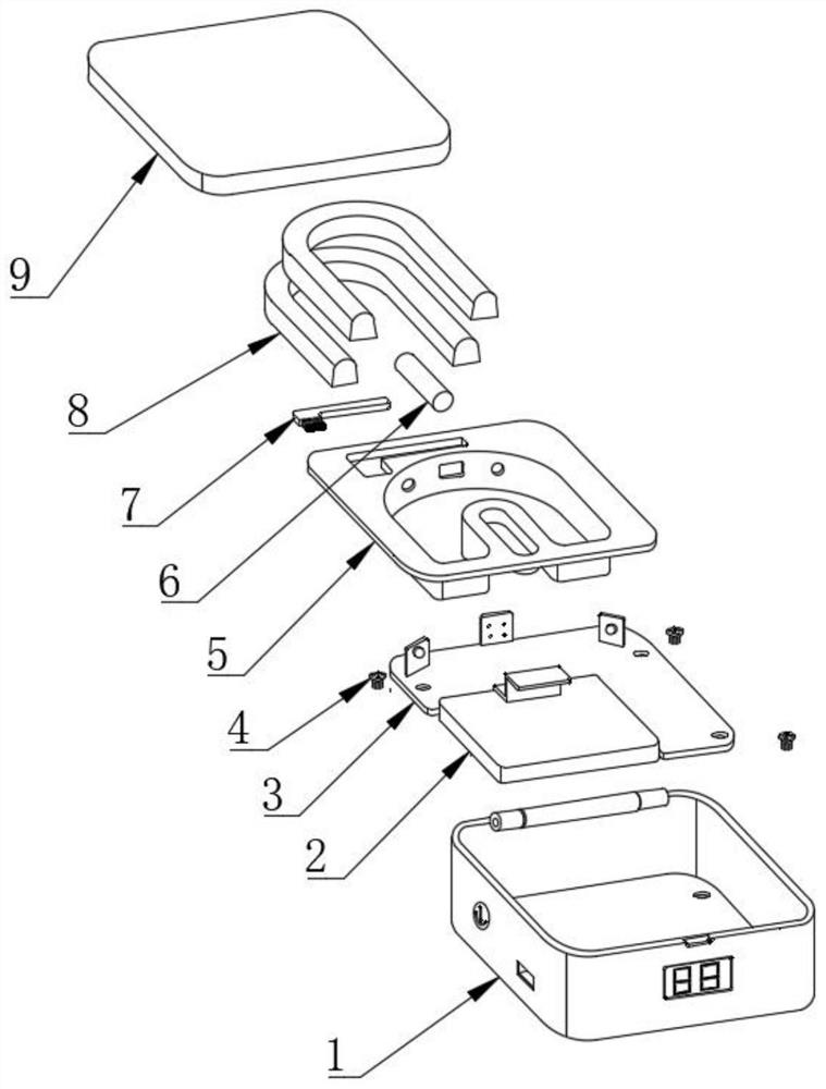 A kind of oral invisible orthodontic intelligent auxiliary box