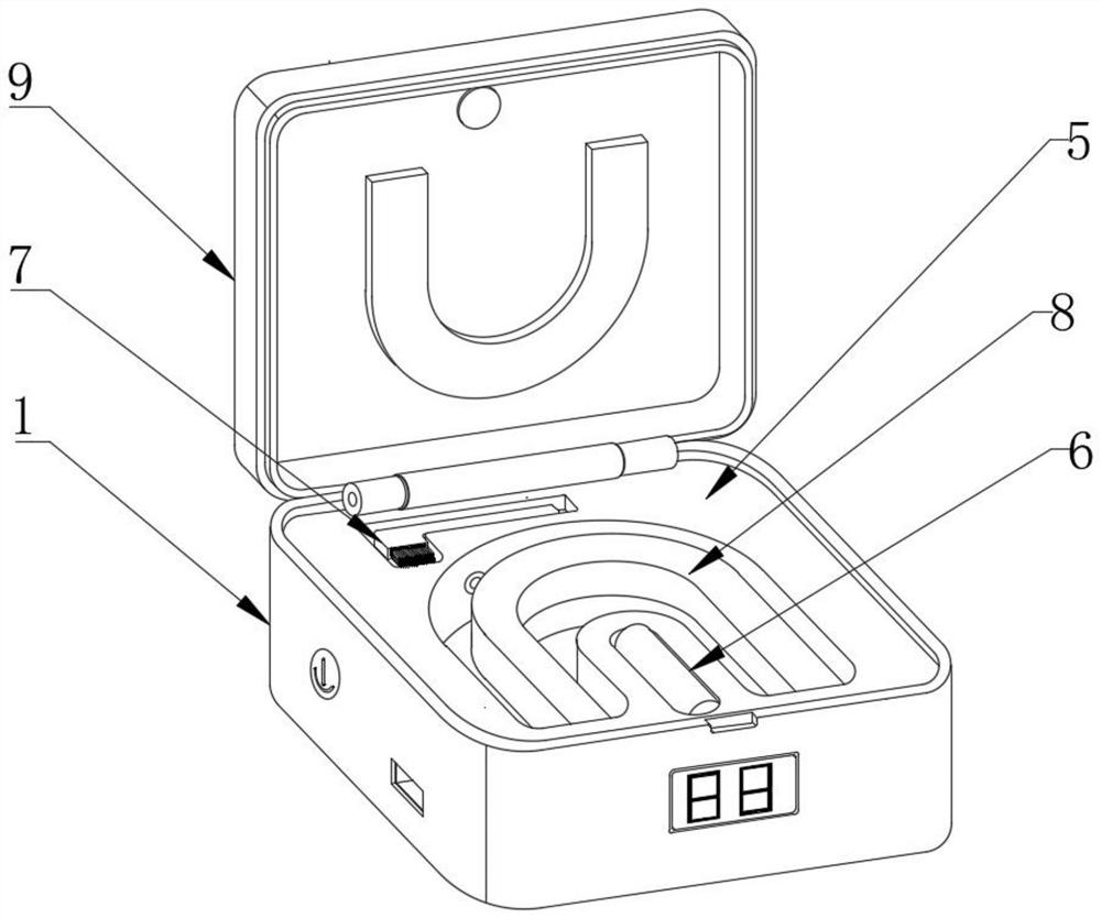 A kind of oral invisible orthodontic intelligent auxiliary box