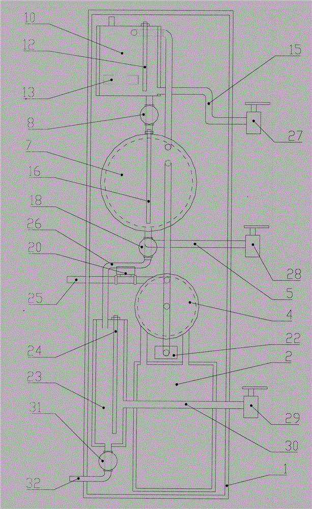 Water boiler heating by air energy and electric energy