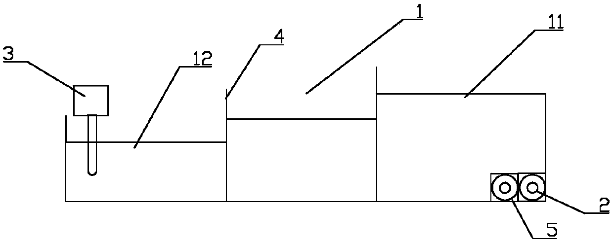 Multistep fishpond dissolved oxygen control system and control method thereof