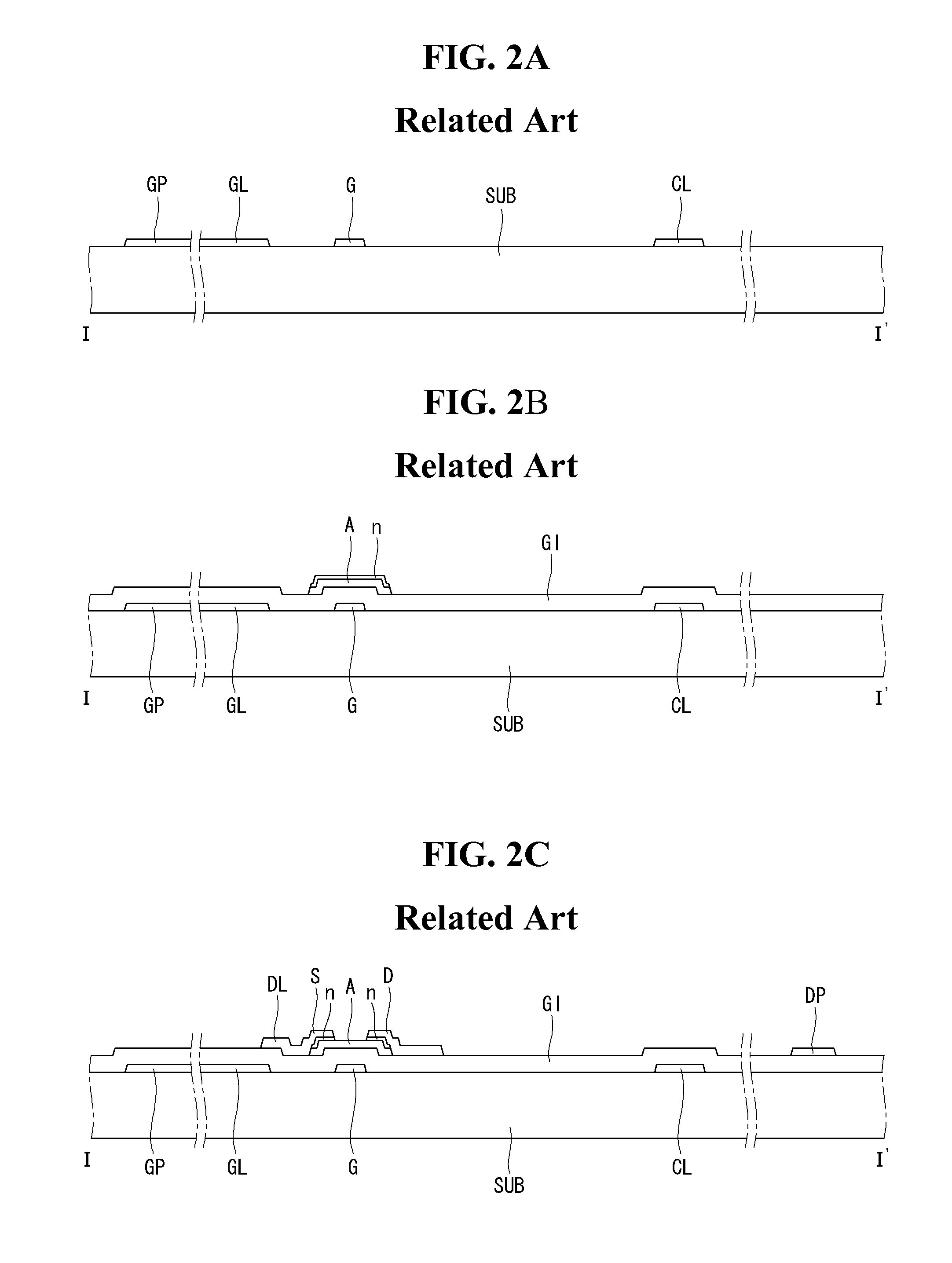 Method of manufacturing a thin film transistor including forming bus line patterns in a substrate and filling with metal