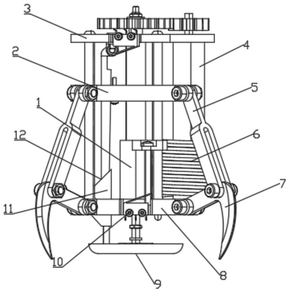 Space capture robot and its capture mechanism