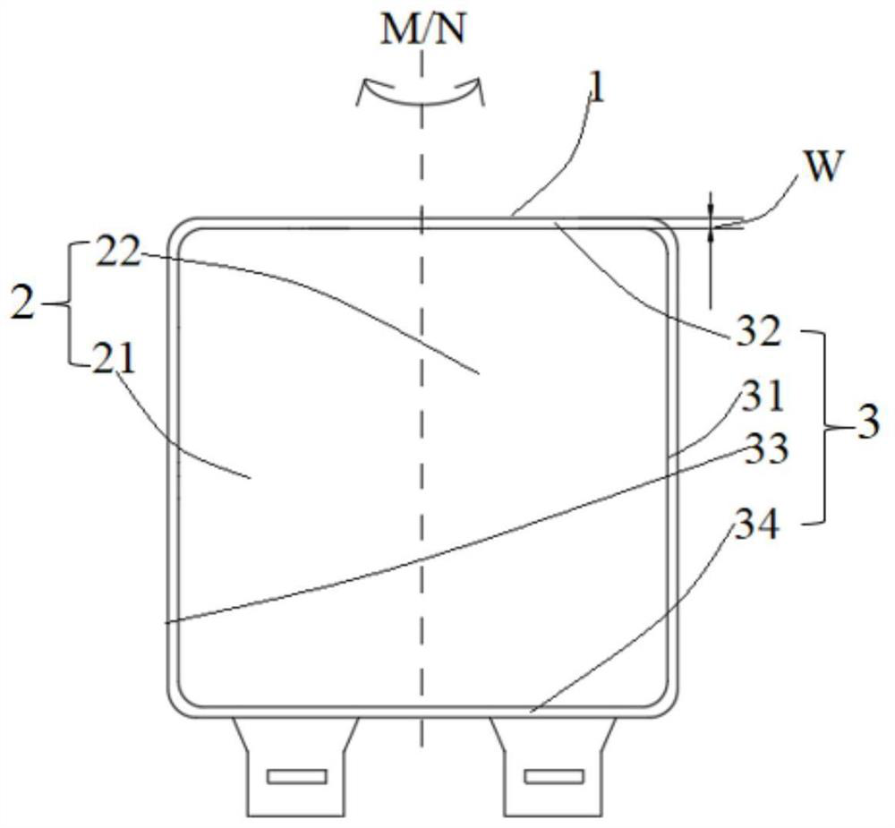 Display terminal and display panel applied to display terminal