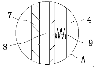 Water-cooled heat dissipation structure of three-level frequency converter