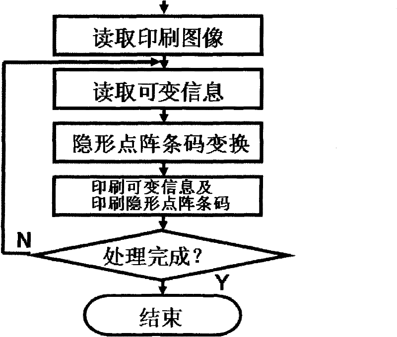 Another processing method for digitized anti-fake printing