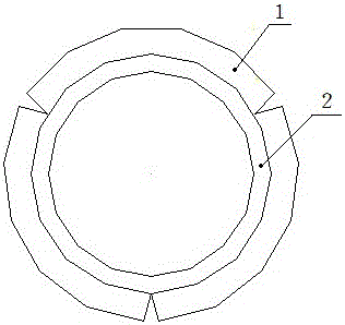 A kind of hob cutter of sesame seed dough forming machine and its processing method