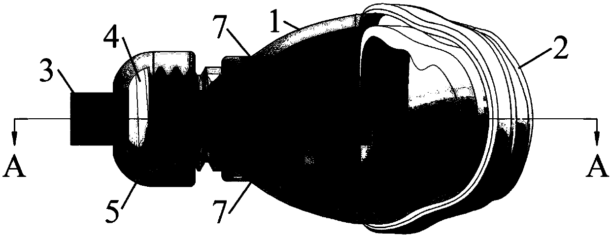 Sealed breathing mask for rat