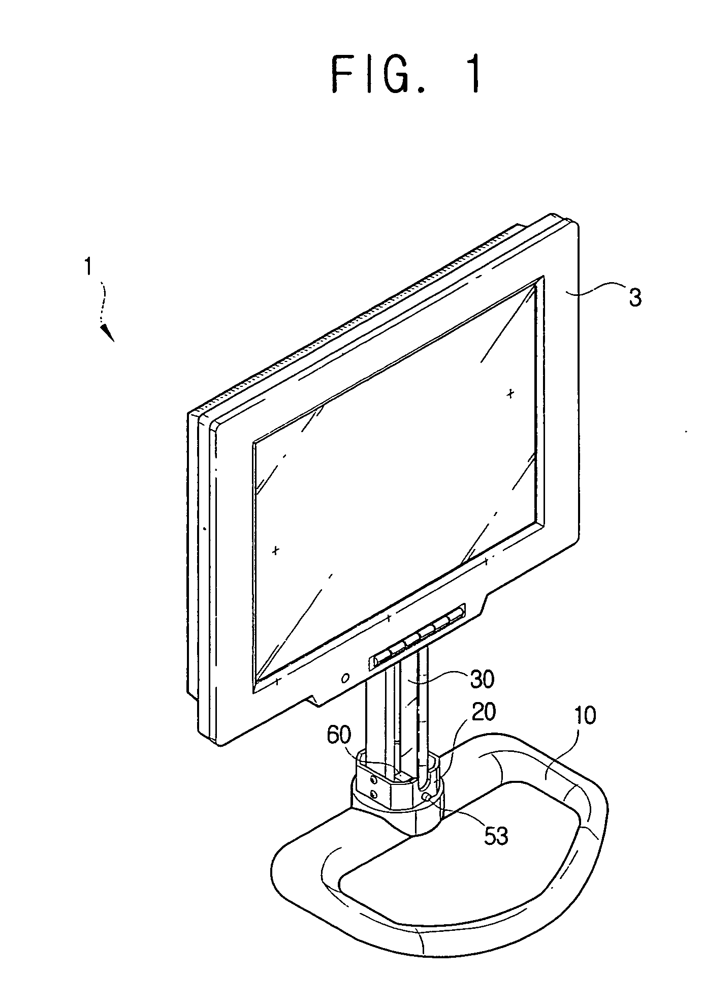 Stand for supporting a monitor main body