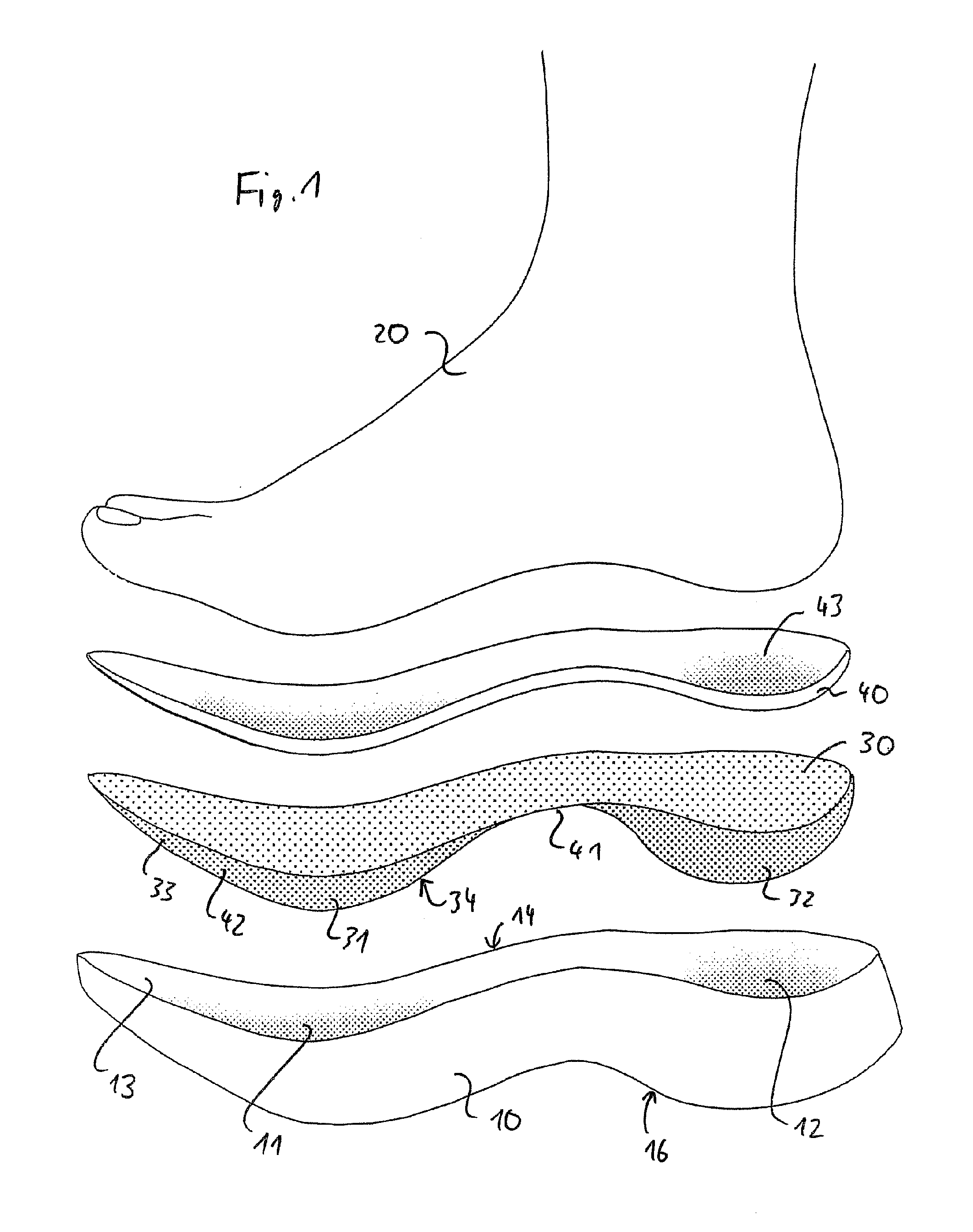 Shoe Sole Element