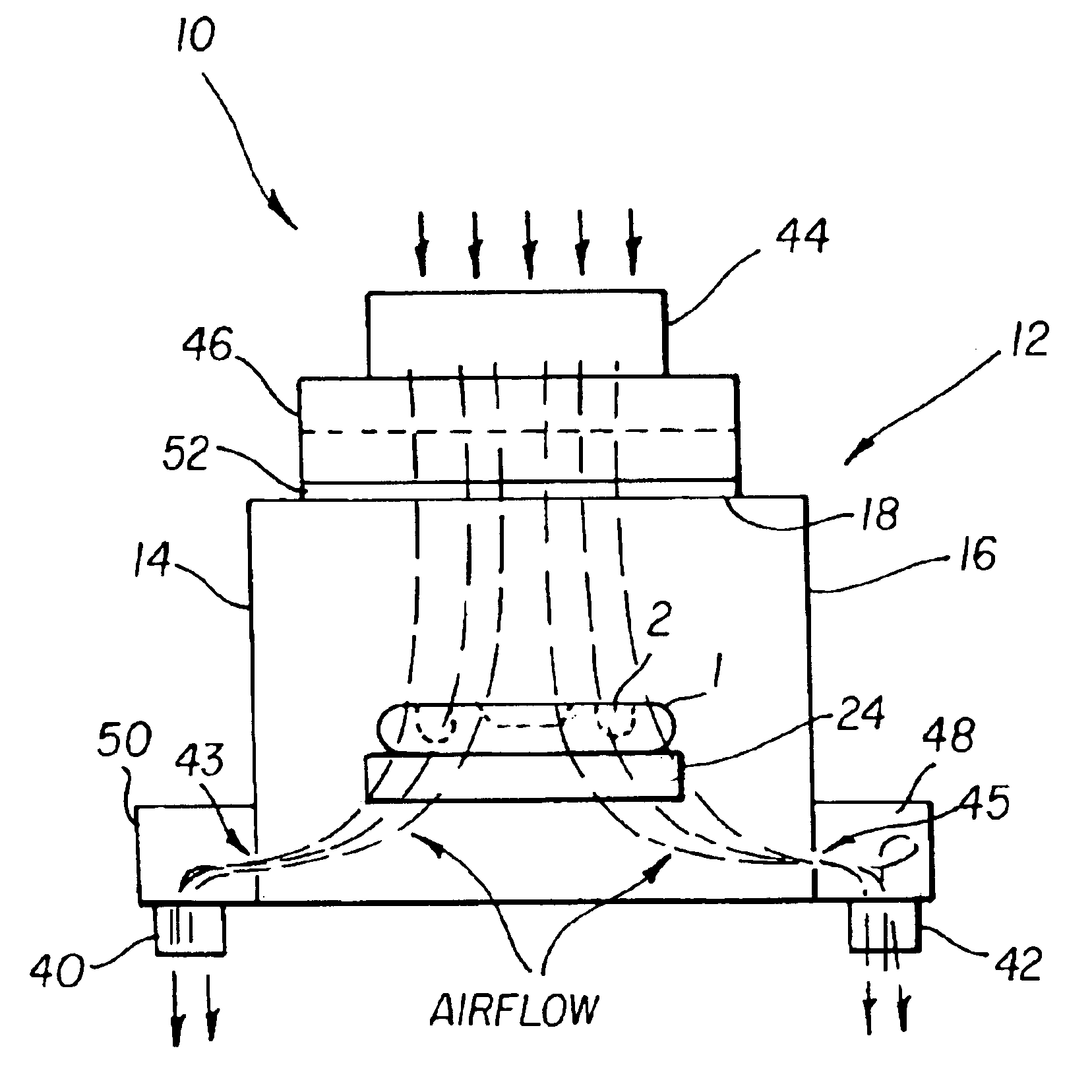 Method for cleaning charged particles from an object