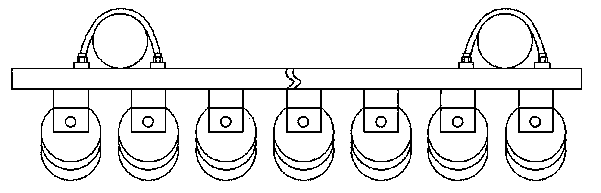 Buffering protective device for road safety