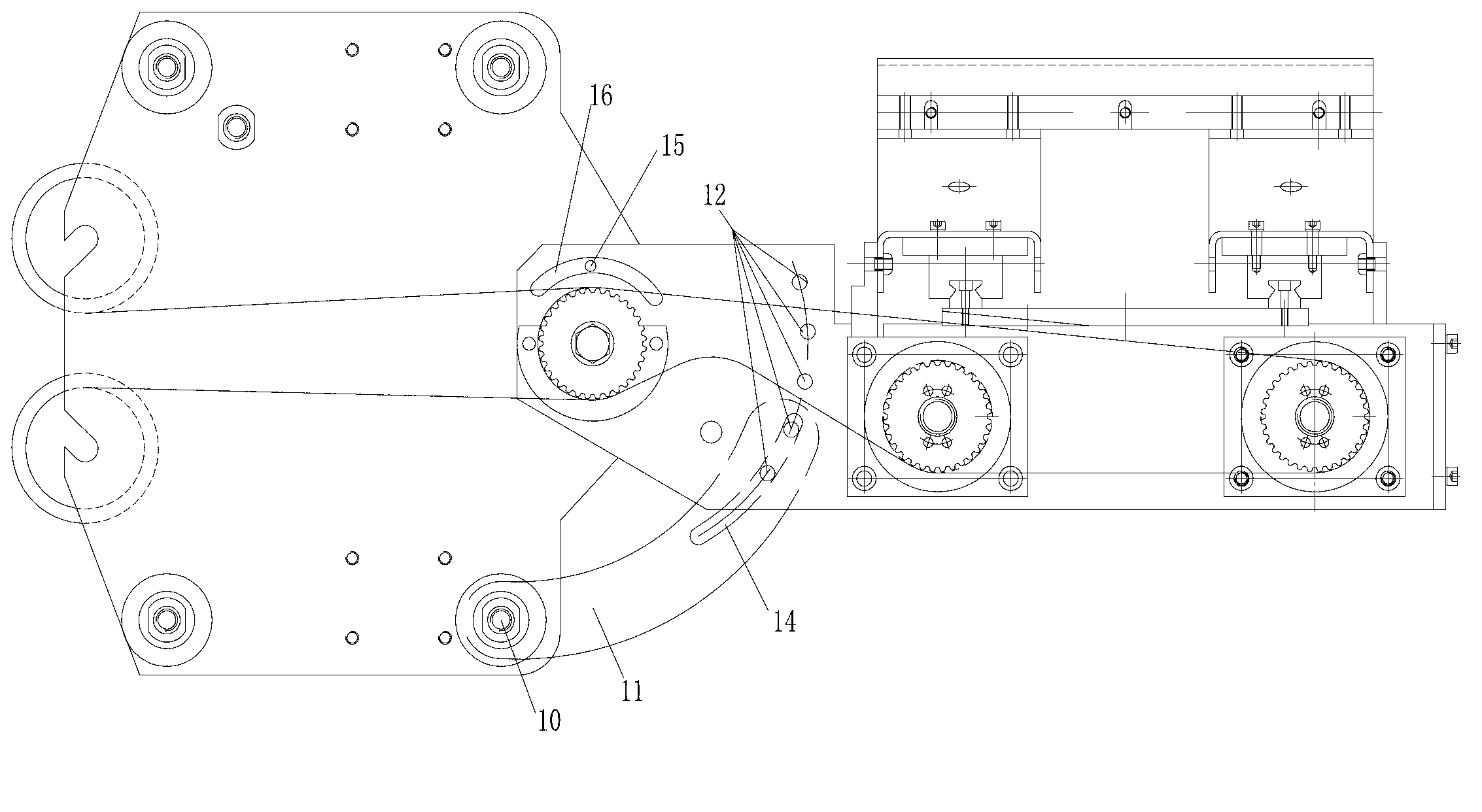 Angle adjustment device for weft insertion cart