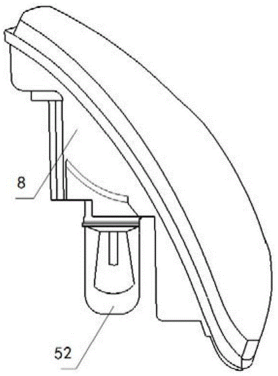 Vehicle engine cabin lighting control device, lighting system, control method and vehicle