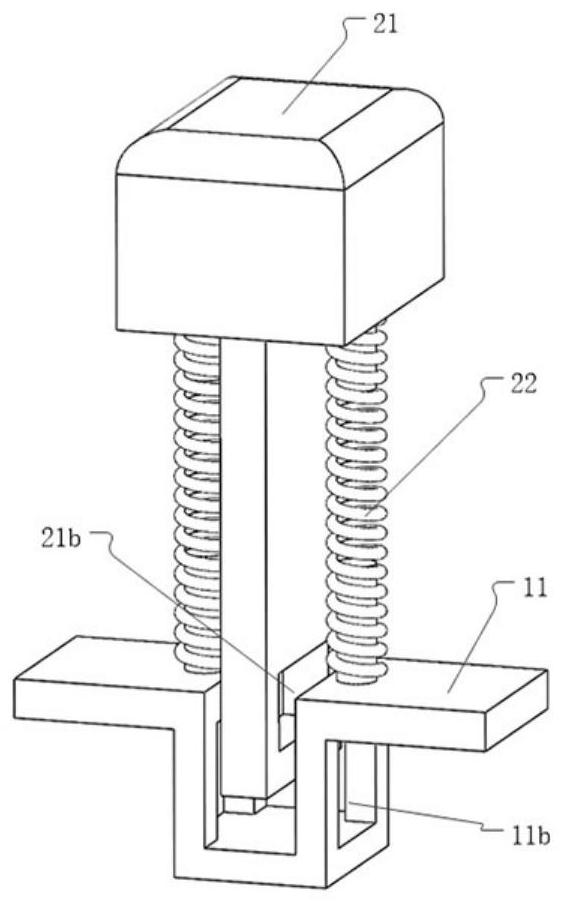 Traction marking device of surgical suture