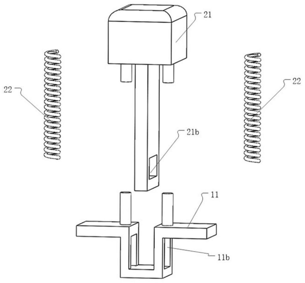 Traction marking device of surgical suture